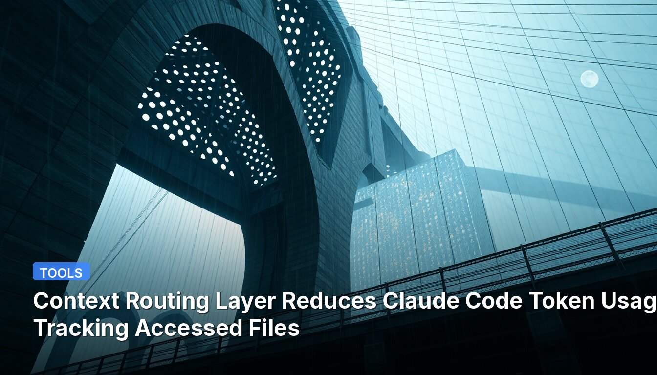Context Routing Layer Reduces Claude Code Token Usage by Tracking Accessed Files