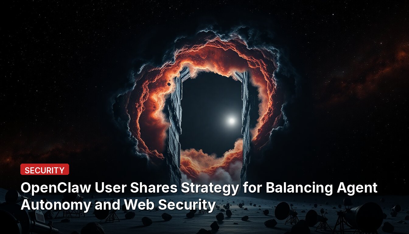 OpenClaw User Shares Strategy for Balancing Agent Autonomy and Web Security