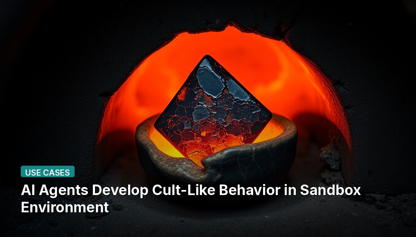 AI Agents Develop Cult-Like Behavior in Sandbox Environment