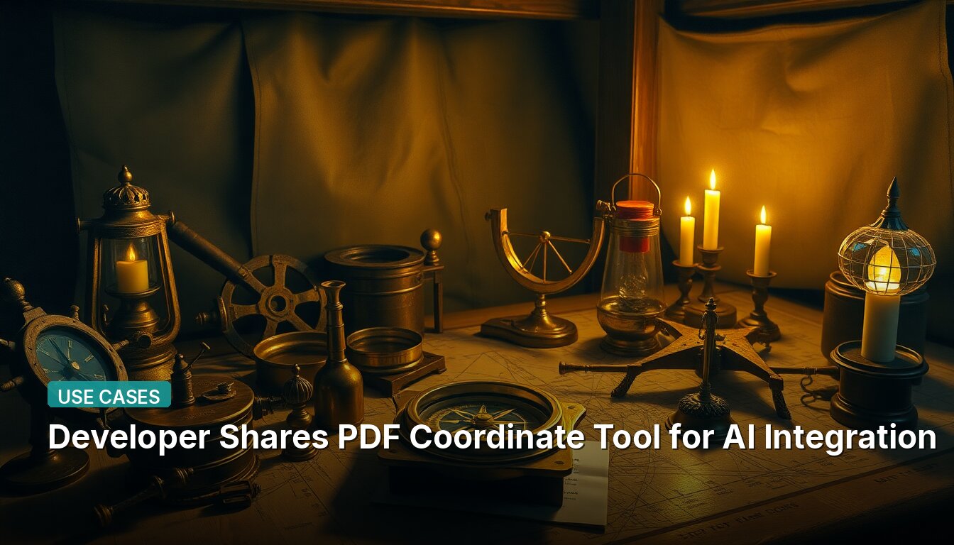 Developer Shares PDF Coordinate Tool for AI Integration