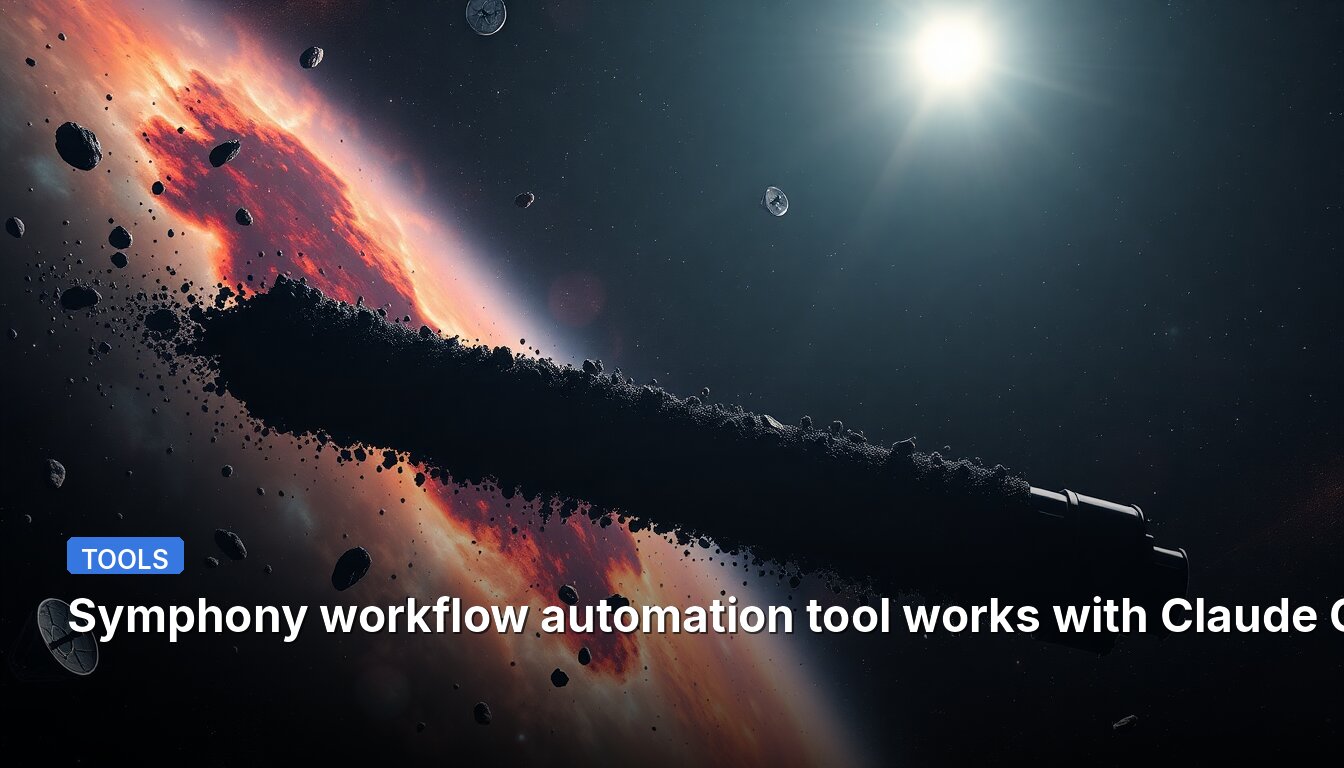 Symphony workflow automation tool works with Claude Code