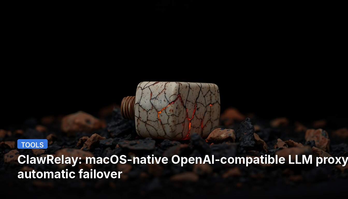 ClawRelay: macOS-native OpenAI-compatible LLM proxy with automatic failover