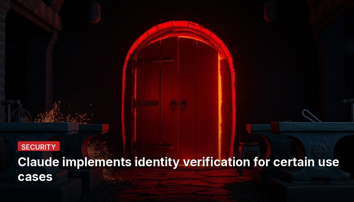 Claude implements identity verification for certain use cases