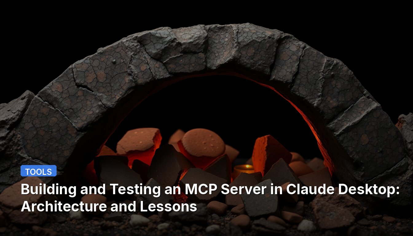 Building and Testing an MCP Server in Claude Desktop: Architecture and Lessons