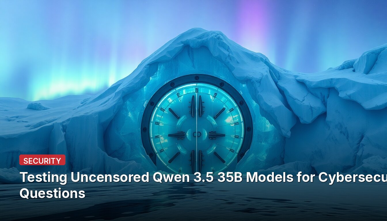 Testing Uncensored Qwen 3.5 35B Models for Cybersecurity Questions