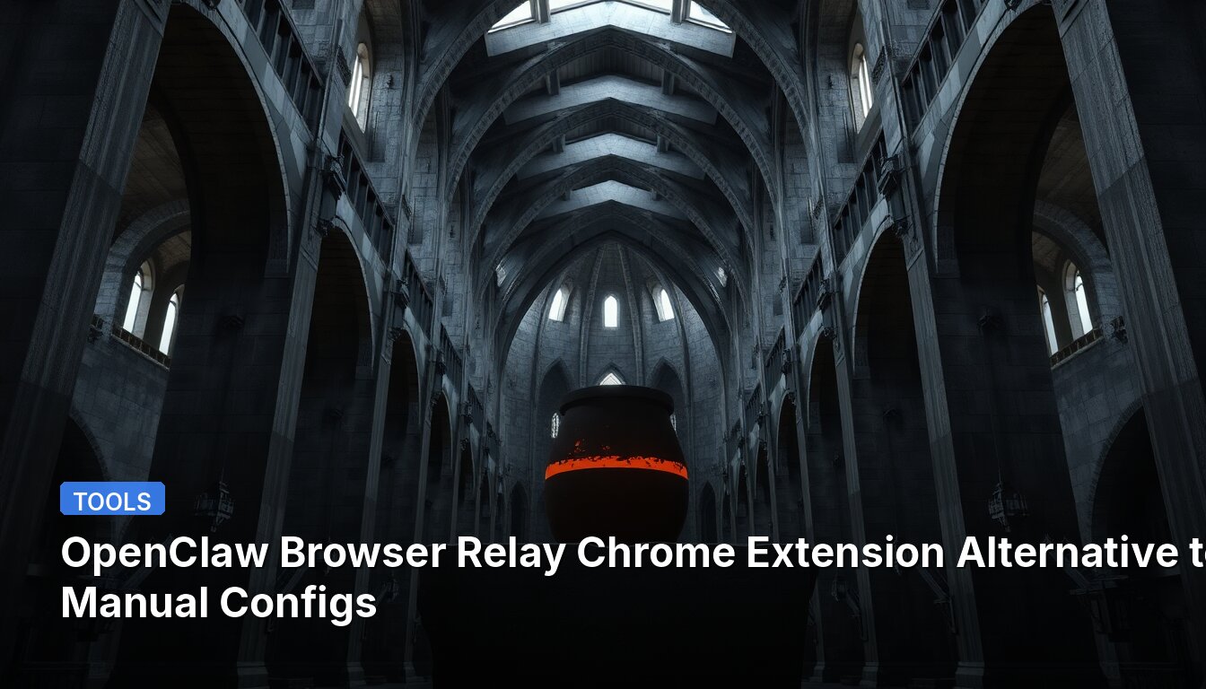 OpenClaw Browser Relay Chrome Extension Alternative to Manual Configs