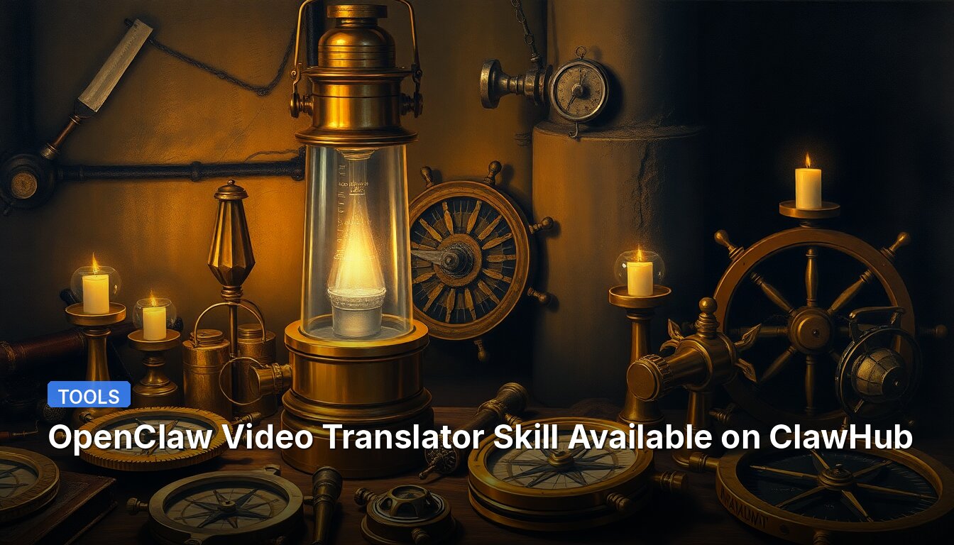 OpenClaw Video Translator Skill Available on ClawHub
