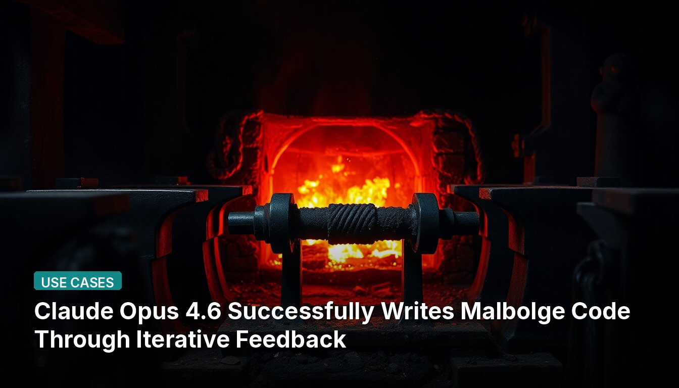 Claude Opus 4.6 Successfully Writes Malbolge Code Through Iterative Feedback