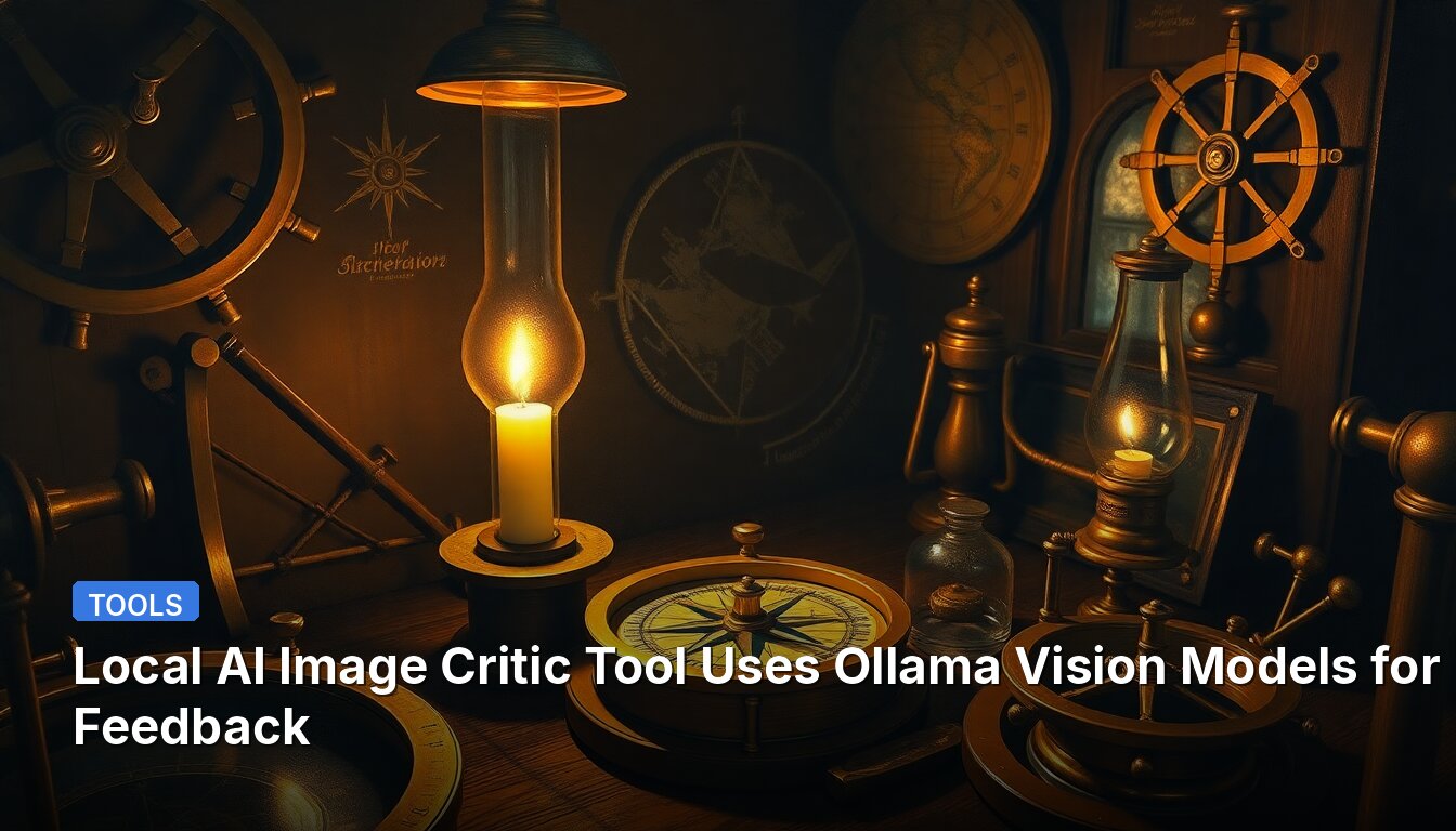 Local AI Image Critic Tool Uses Ollama Vision Models for Feedback
