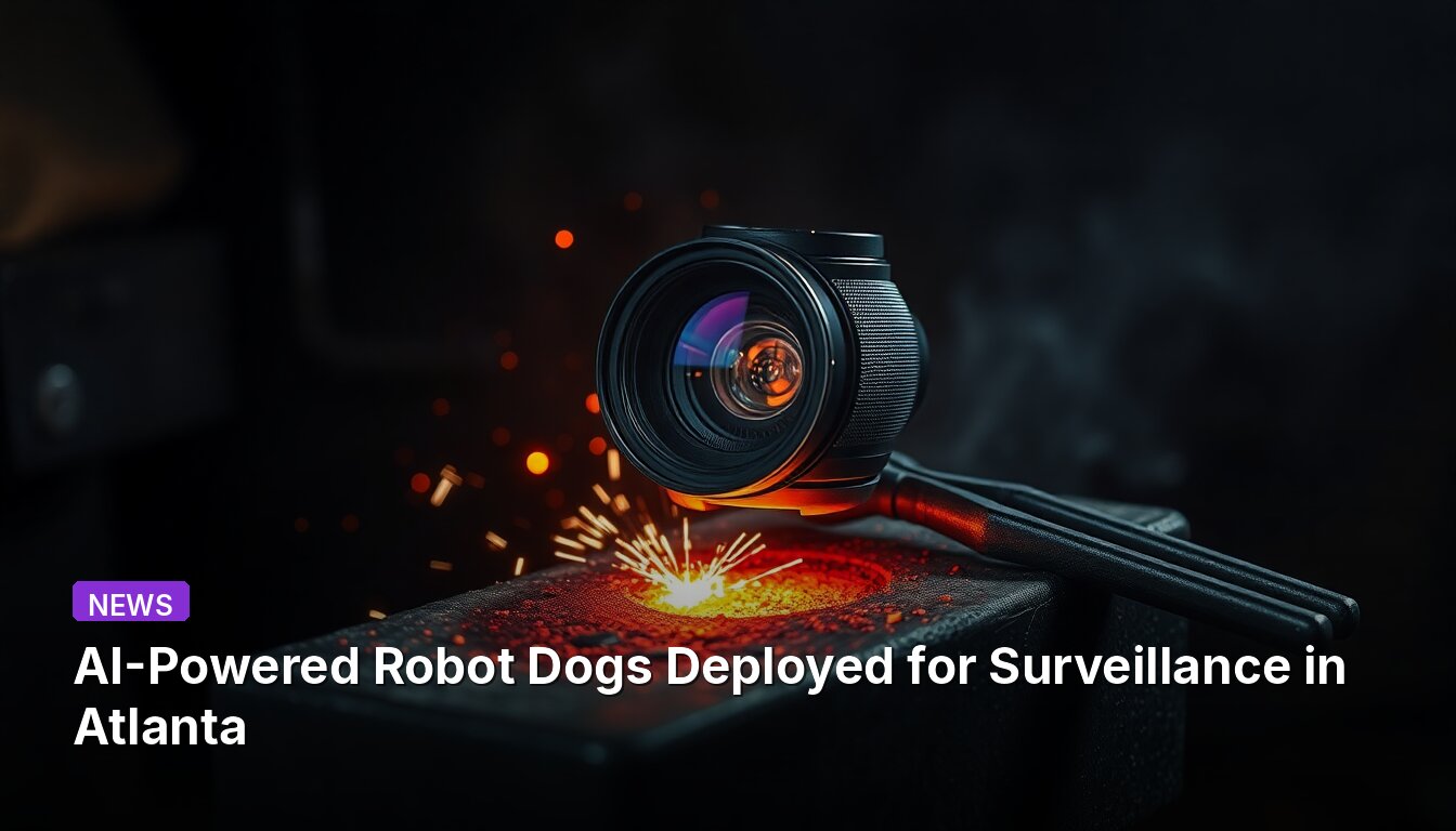 AI-Powered Robot Dogs Deployed for Surveillance in Atlanta