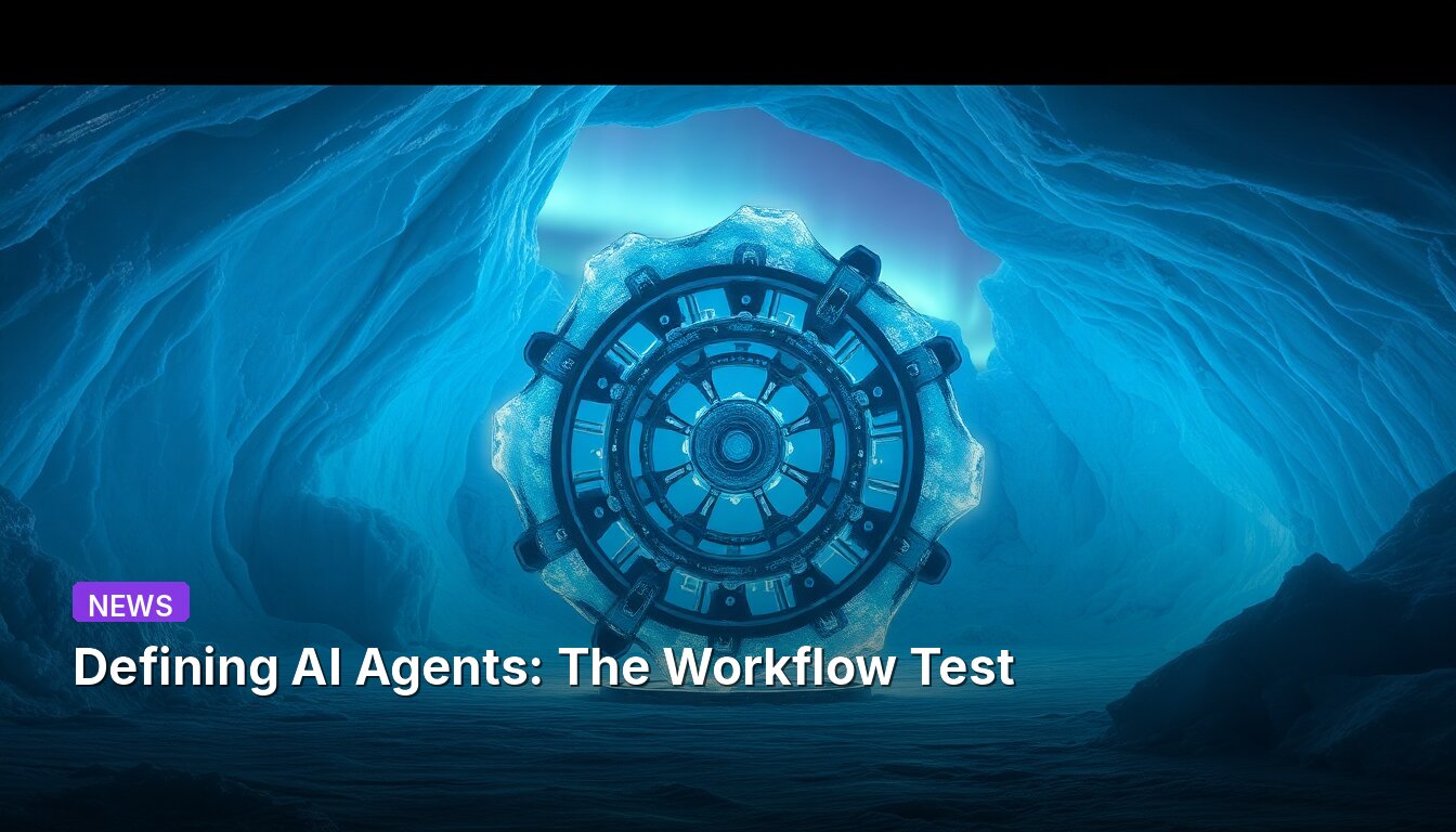 Defining AI Agents: The Workflow Test