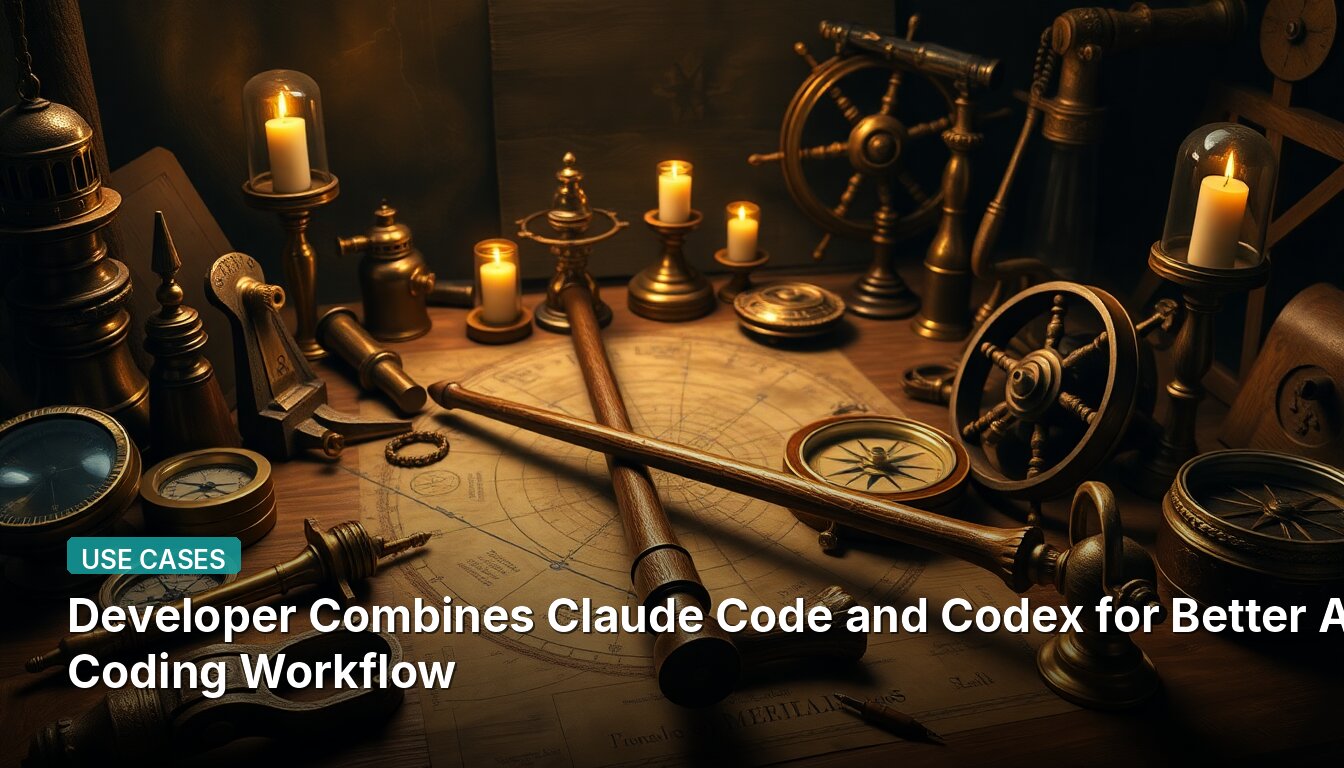 Developer Combines Claude Code and Codex for Better AI Coding Workflow