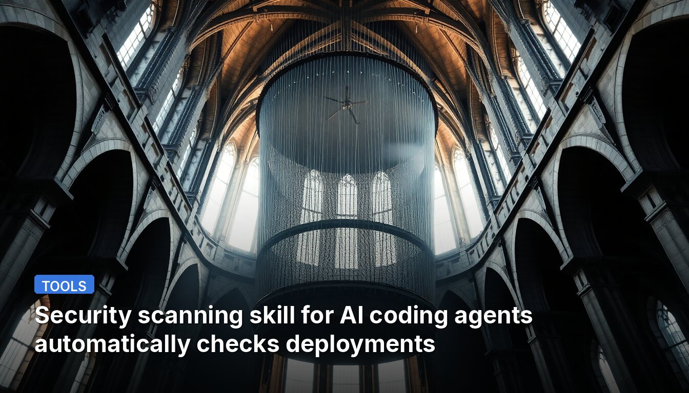 Security scanning skill for AI coding agents automatically checks deployments
