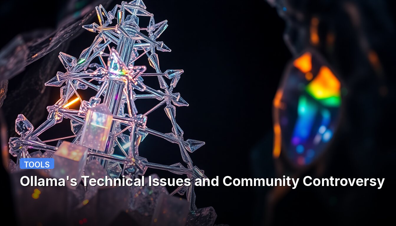 Ollama's Technical Issues and Community Controversy