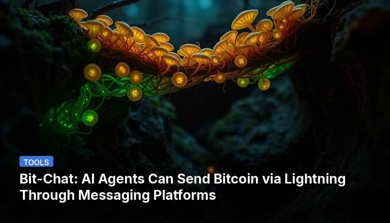 Bit-Chat: AI Agents Can Send Bitcoin via Lightning Through Messaging Platforms