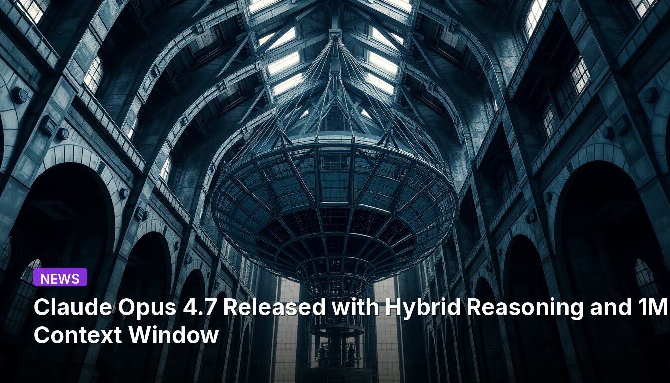 Claude Opus 4.7 Released with Hybrid Reasoning and 1M Context Window