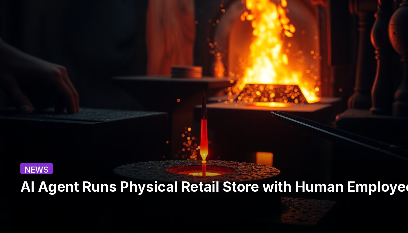 AI Agent Runs Physical Retail Store with Human Employees