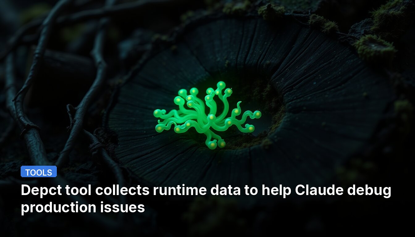 Depct tool collects runtime data to help Claude debug production issues