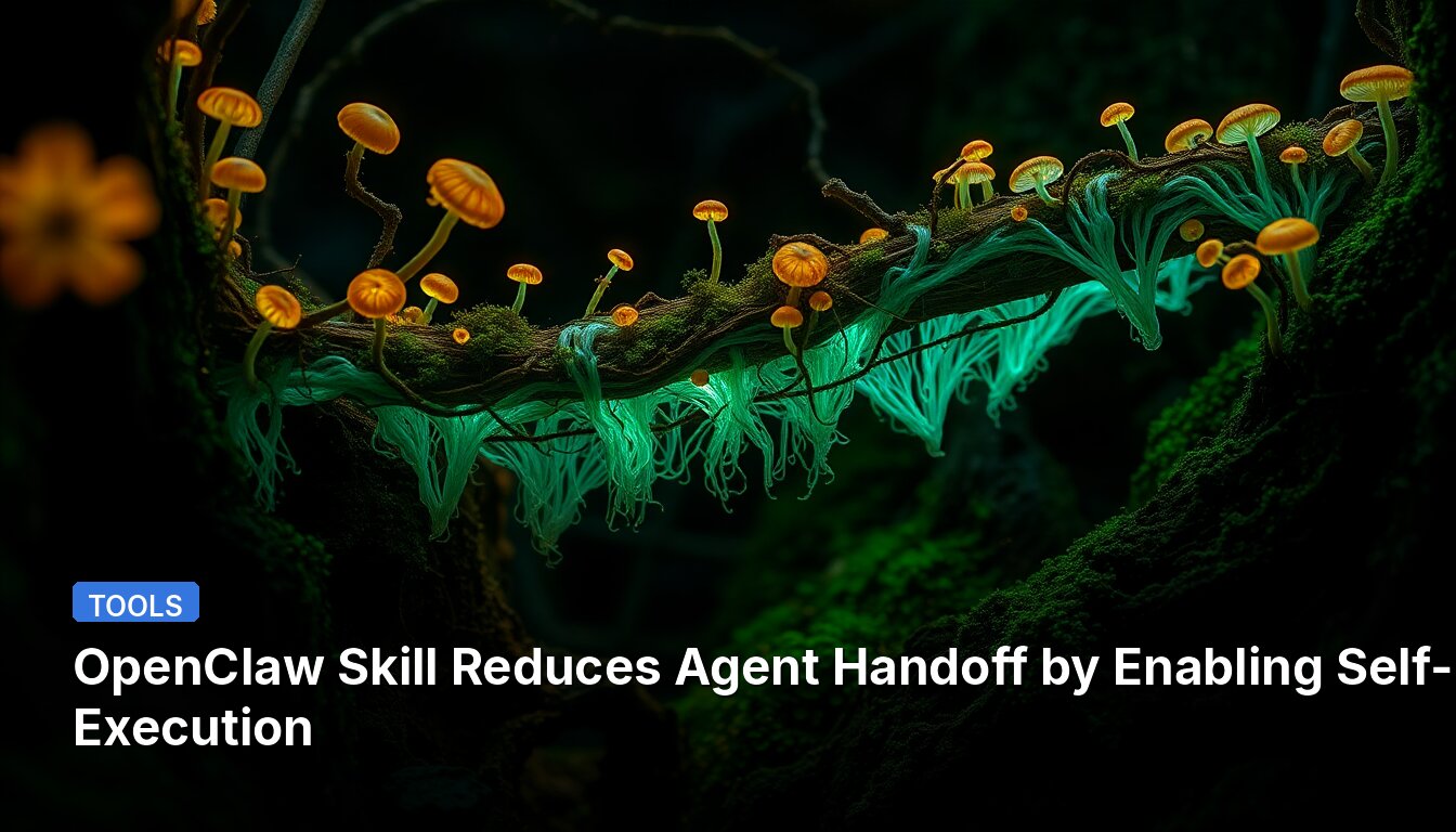 OpenClaw Skill Reduces Agent Handoff by Enabling Self-Execution