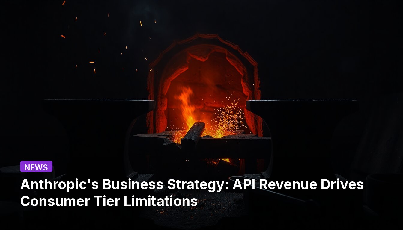 Anthropic's Business Strategy: API Revenue Drives Consumer Tier Limitations