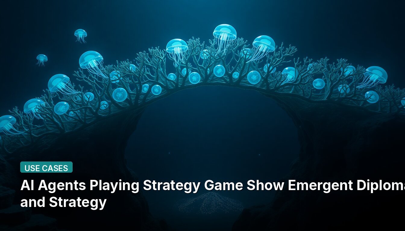 AI Agents Playing Strategy Game Show Emergent Diplomacy and Strategy