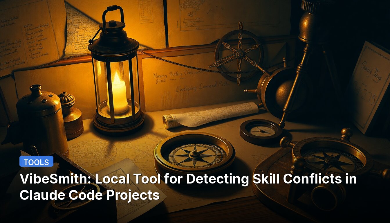VibeSmith: Local Tool for Detecting Skill Conflicts in Claude Code Projects