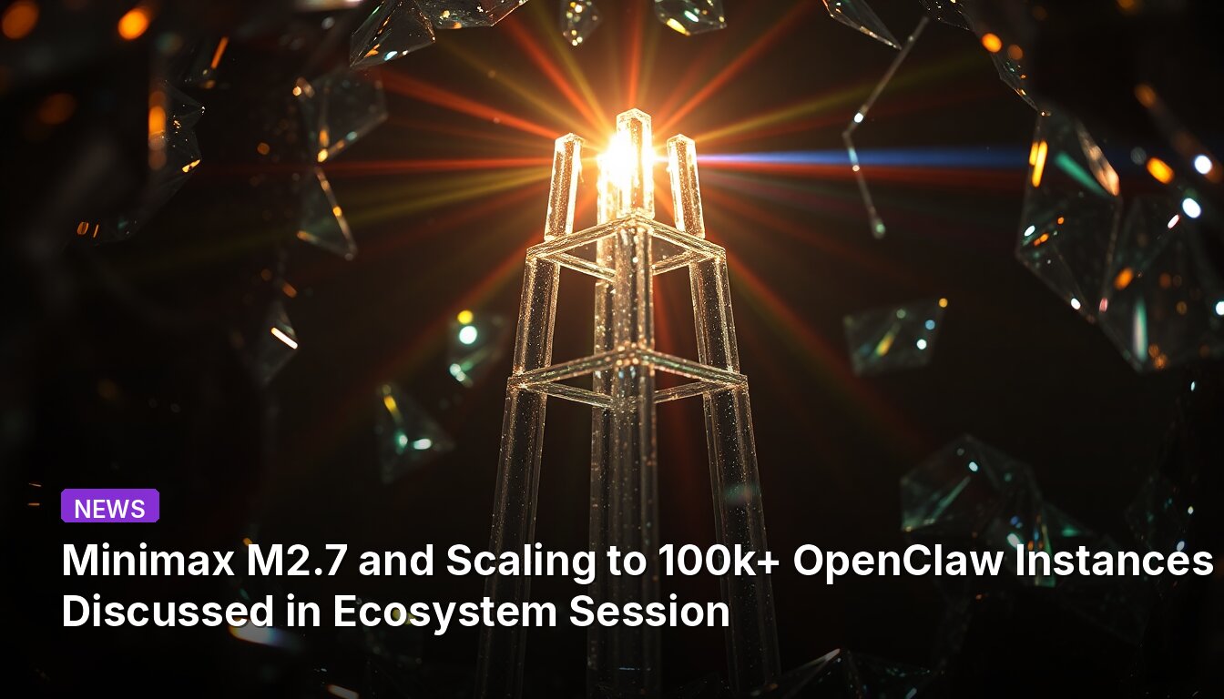 Minimax M2.7 and Scaling to 100k+ OpenClaw Instances Discussed in Ecosystem Session