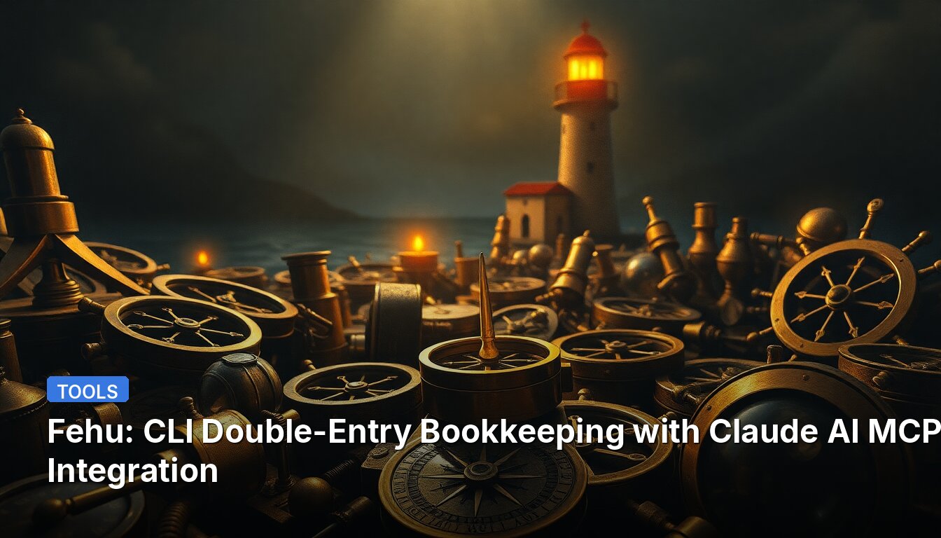 Fehu: CLI Double-Entry Bookkeeping with Claude AI MCP Integration