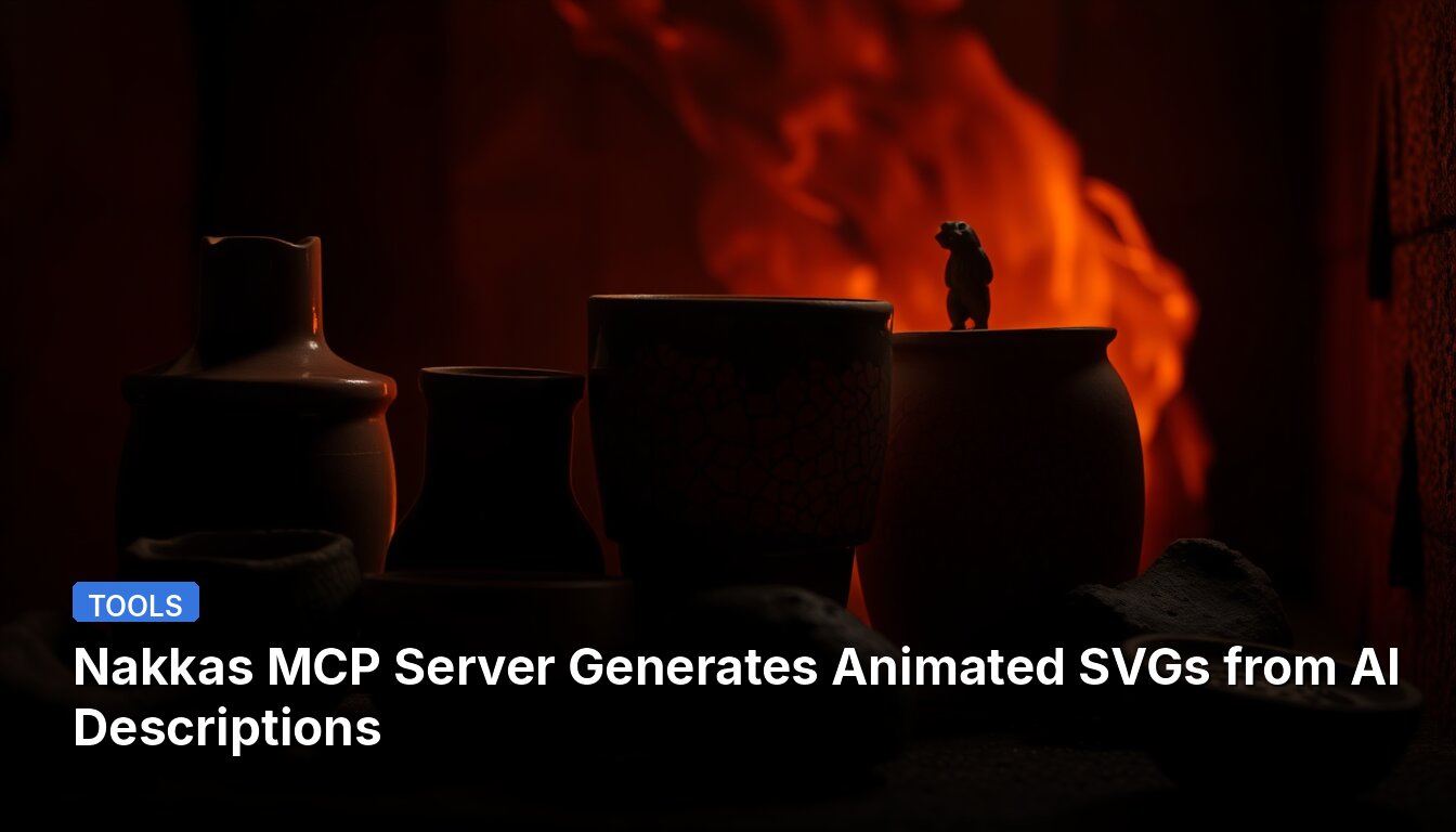 Nakkas MCP Server Generates Animated SVGs from AI Descriptions