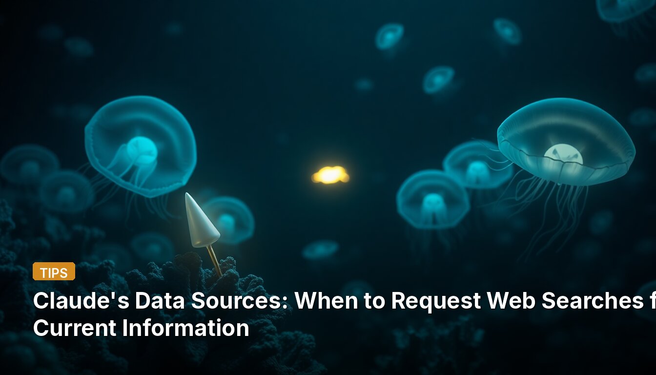 Claude's Data Sources: When to Request Web Searches for Current Information