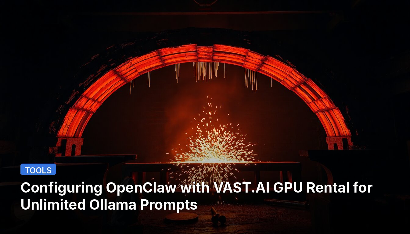 Configuring OpenClaw with VAST.AI GPU Rental for Unlimited Ollama Prompts