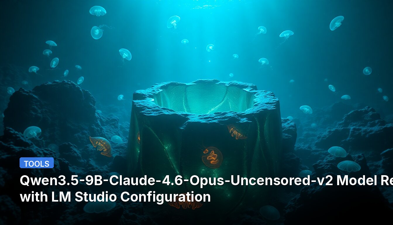 Qwen3.5-9B-Claude-4.6-Opus-Uncensored-v2 Model Released with LM Studio Configuration