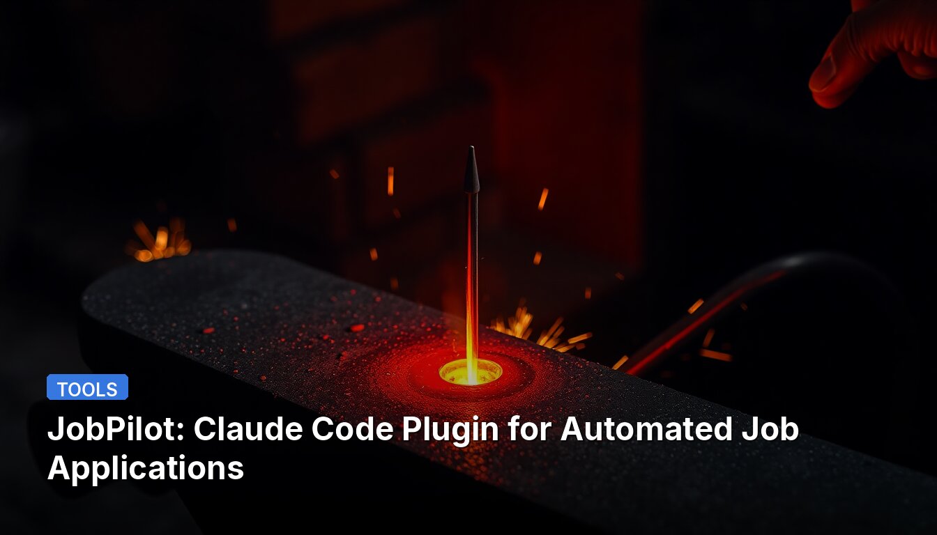 JobPilot: Claude Code Plugin for Automated Job Applications