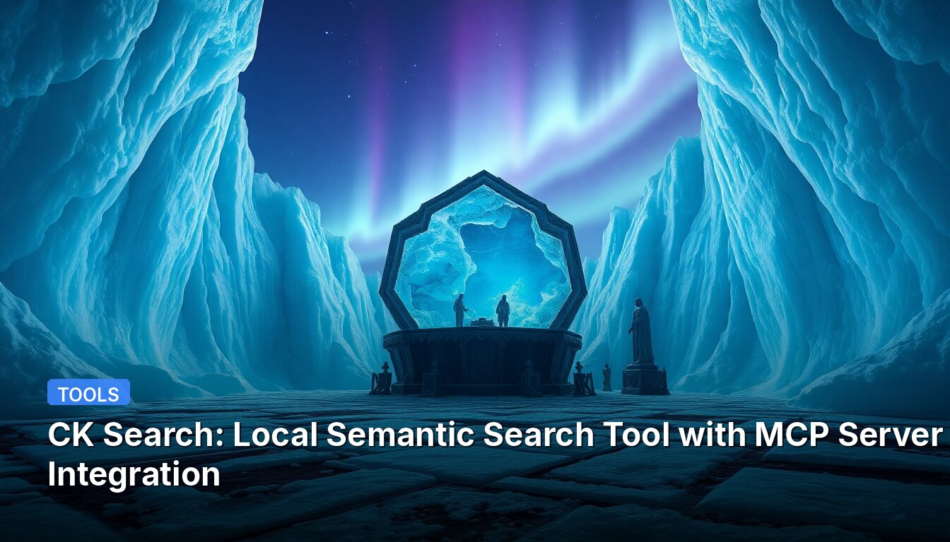 CK Search: Local Semantic Search Tool with MCP Server Integration