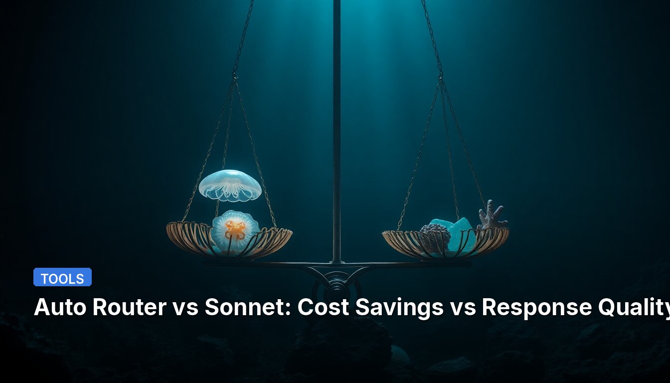 Auto Router vs Sonnet: Cost Savings vs Response Quality