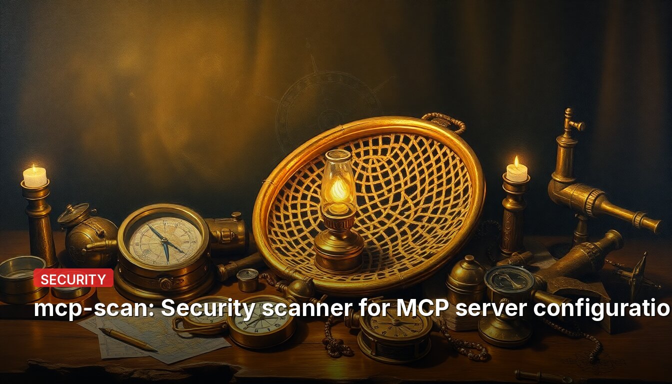 mcp-scan: Security scanner for MCP server configurations