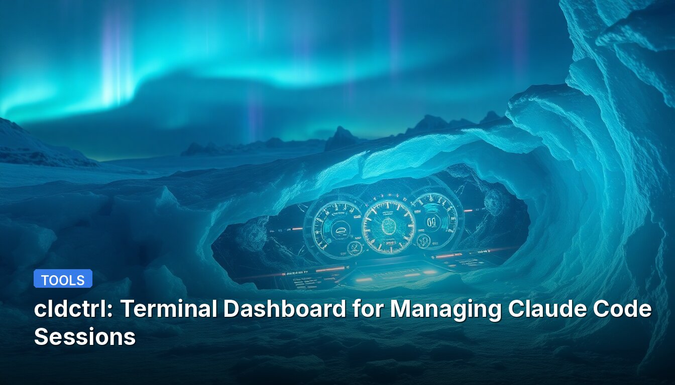 cldctrl: Terminal Dashboard for Managing Claude Code Sessions