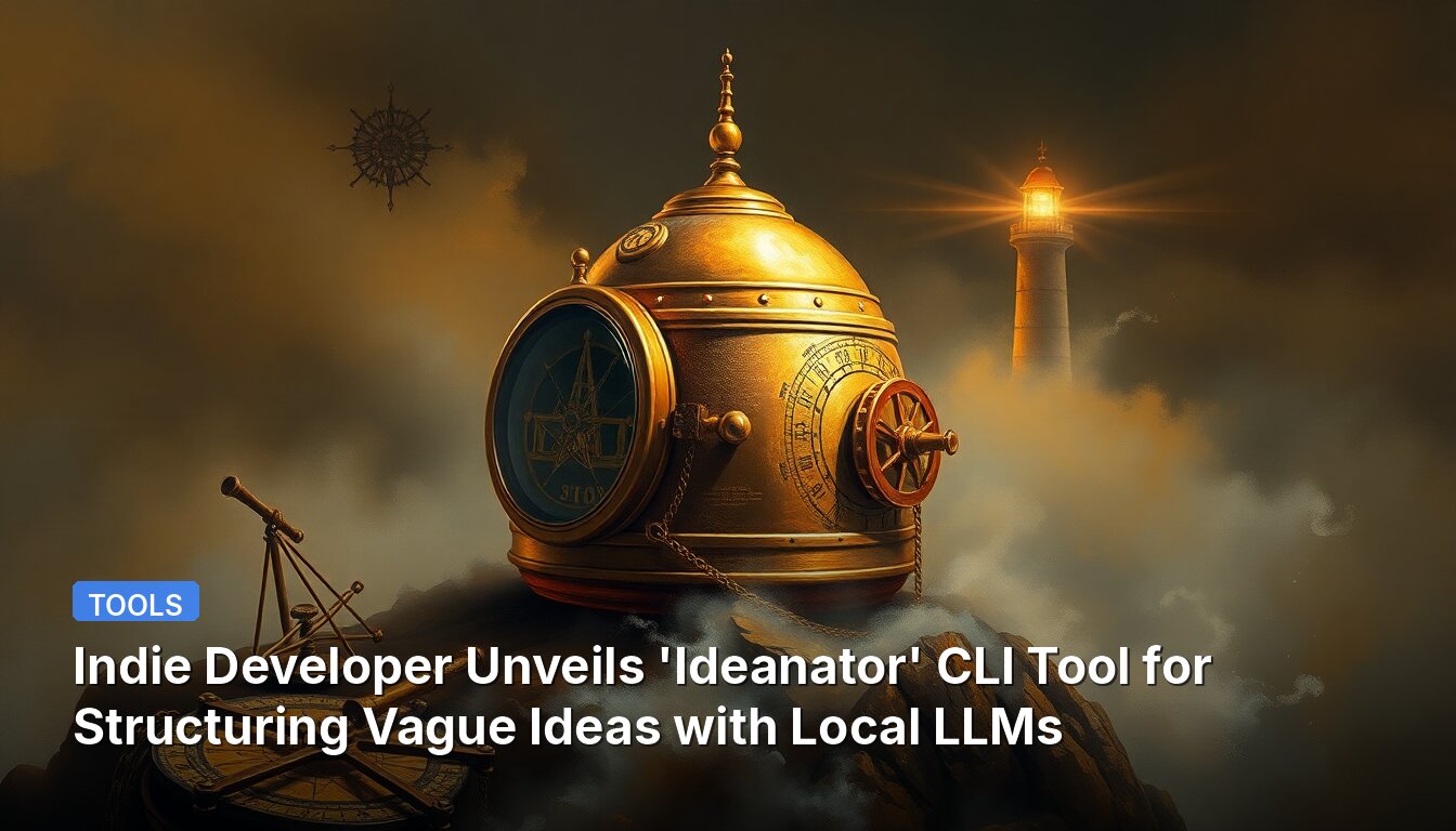 Indie Developer Unveils 'Ideanator' CLI Tool for Structuring Vague Ideas with Local LLMs