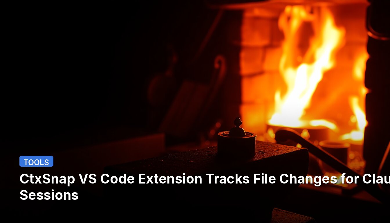 CtxSnap VS Code Extension Tracks File Changes for Claude Sessions