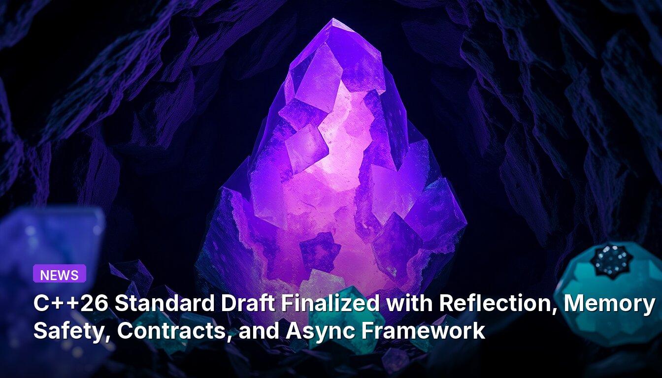 C++26 Standard Draft Finalized with Reflection, Memory Safety, Contracts, and Async Framework