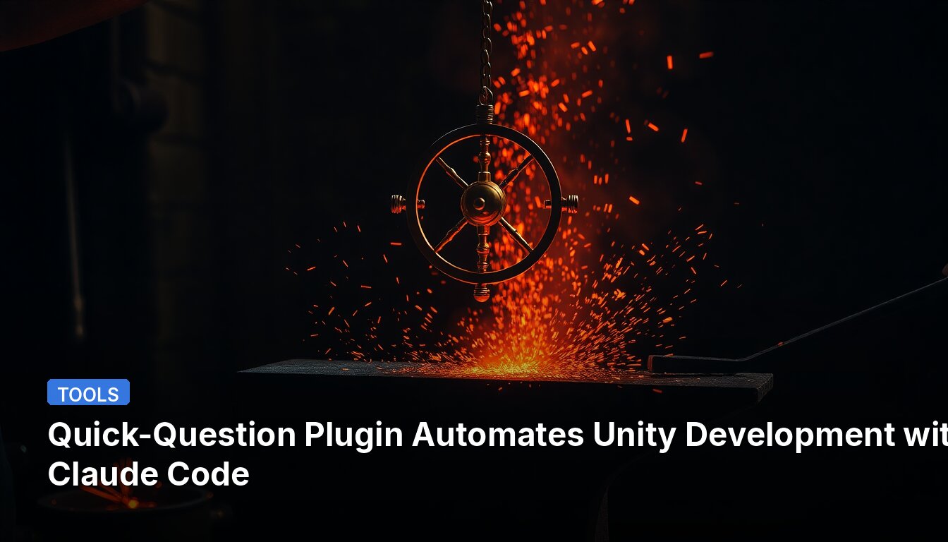 Quick-Question Plugin Automates Unity Development with Claude Code