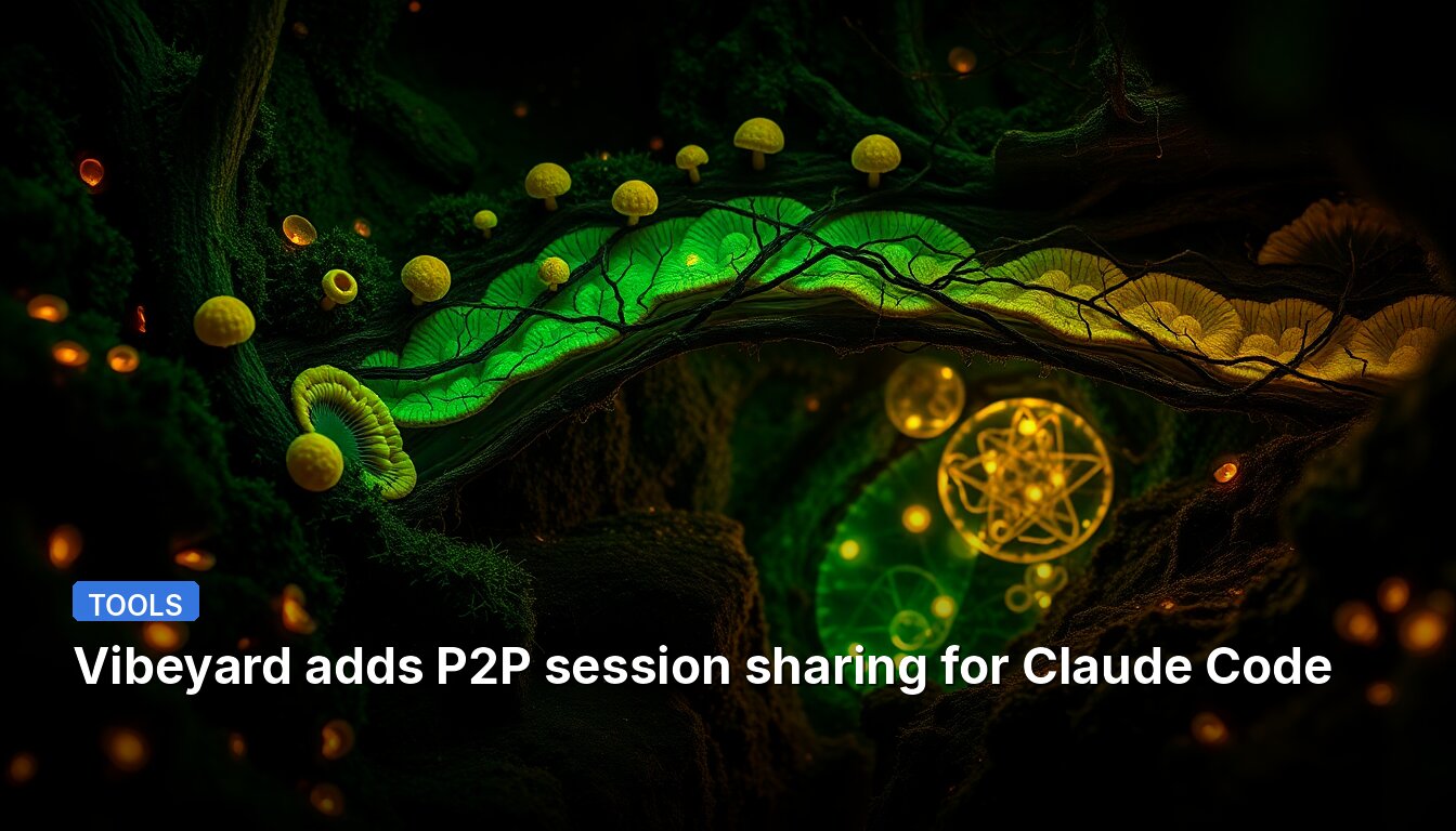 Vibeyard adds P2P session sharing for Claude Code