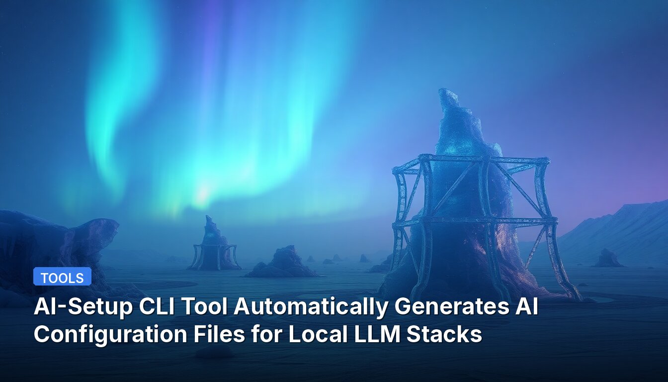 AI-Setup CLI Tool Automatically Generates AI Configuration Files for Local LLM Stacks
