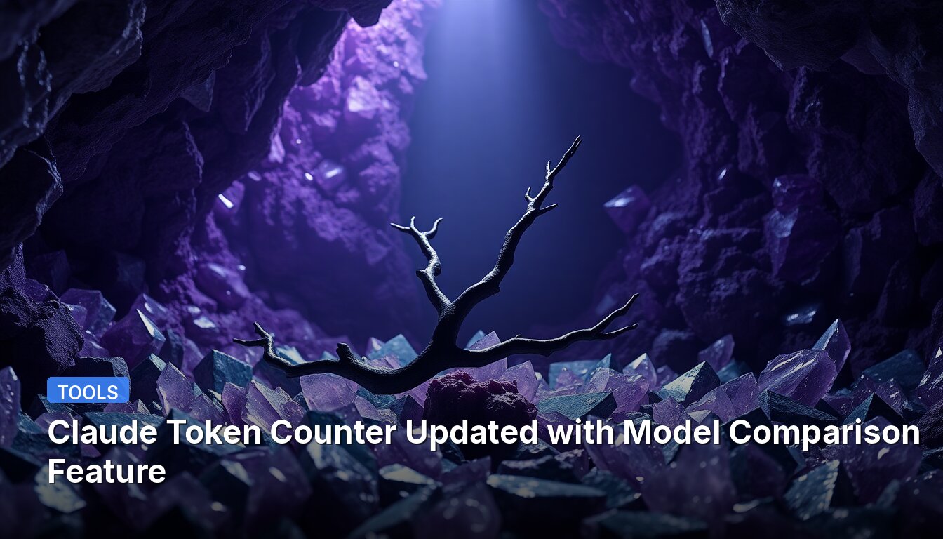 Claude Token Counter Updated with Model Comparison Feature