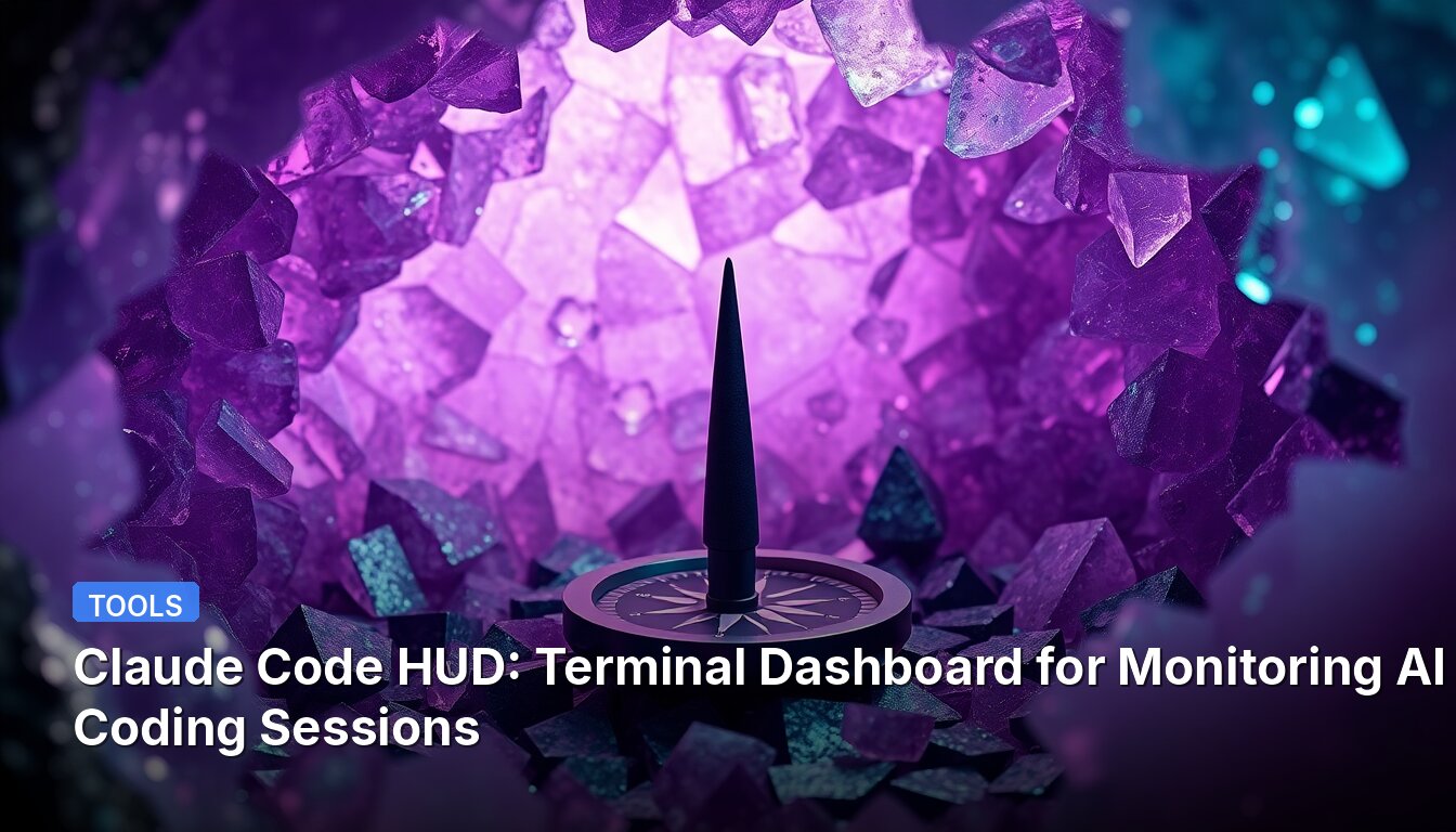 Claude Code HUD: Terminal Dashboard for Monitoring AI Coding Sessions