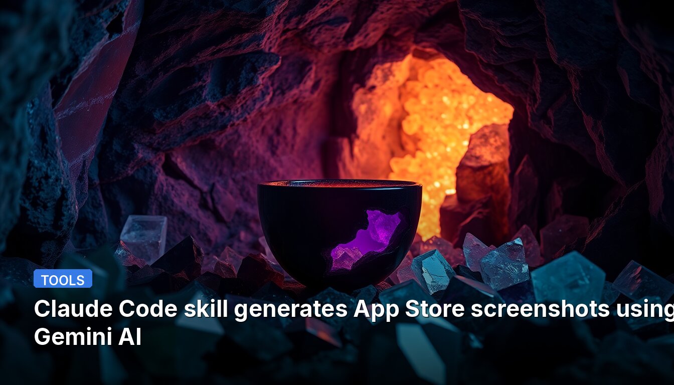 Claude Code skill generates App Store screenshots using Gemini AI