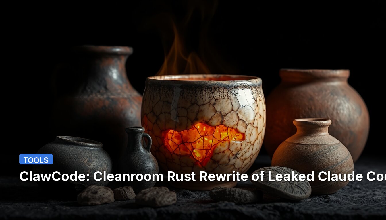 ClawCode: Cleanroom Rust Rewrite of Leaked Claude Code