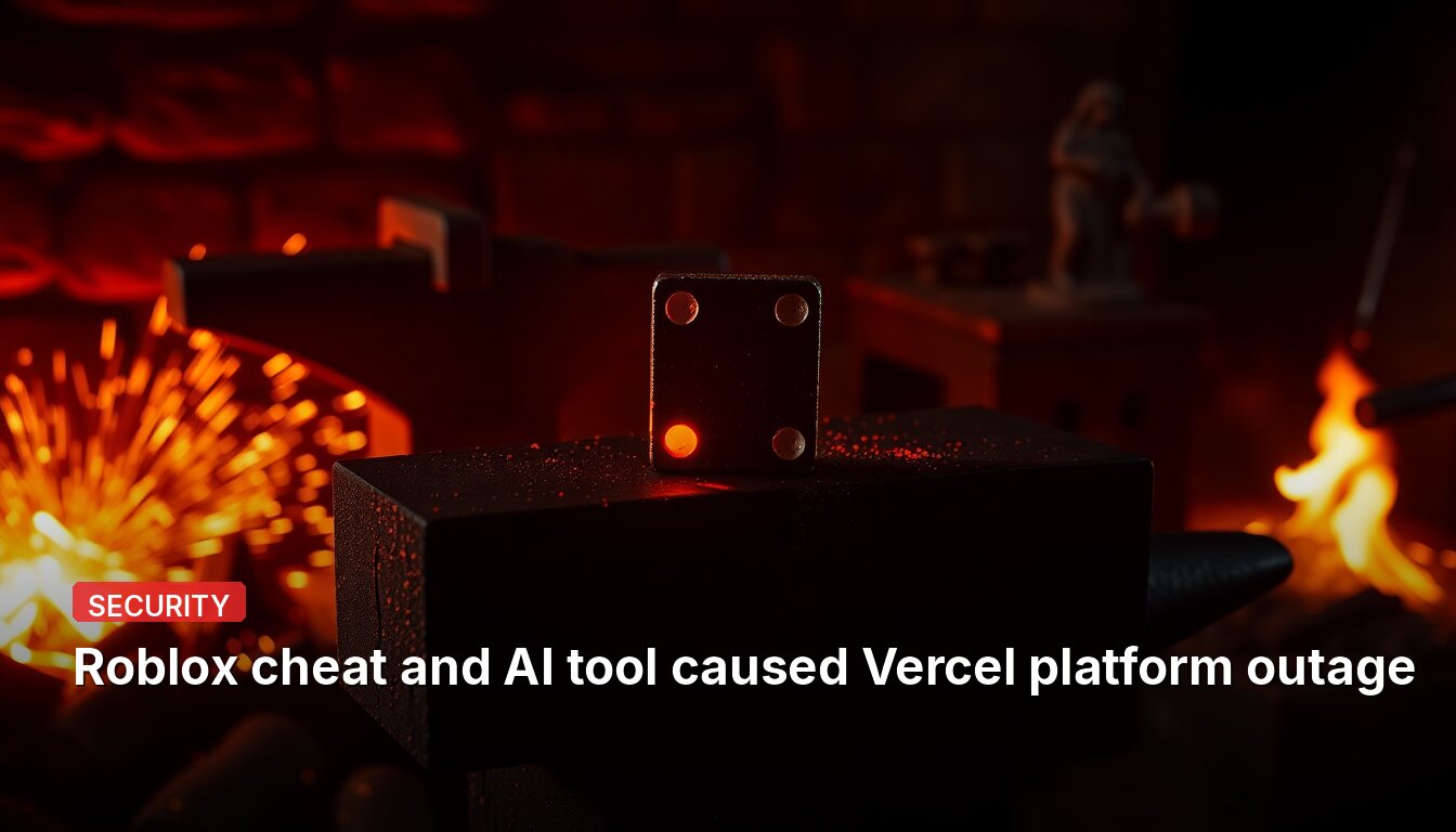 Roblox cheat and AI tool caused Vercel platform outage