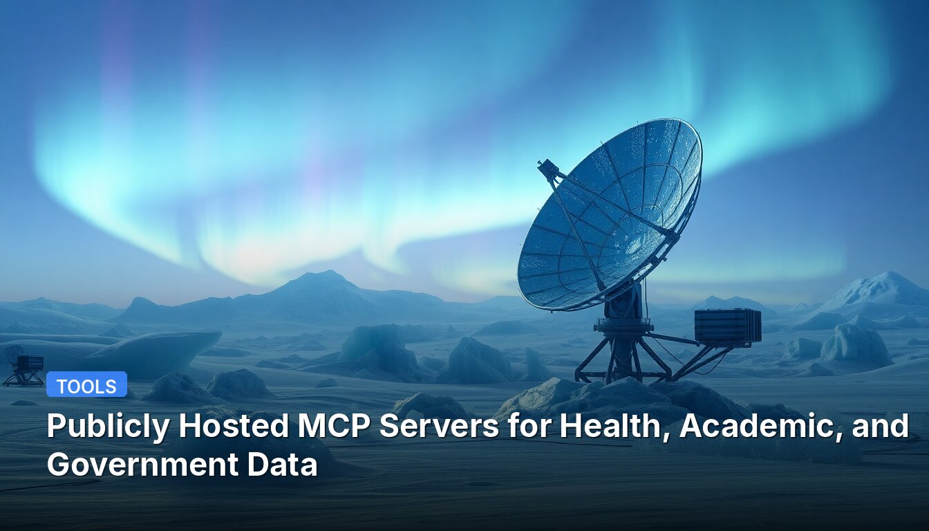 Publicly Hosted MCP Servers for Health, Academic, and Government Data