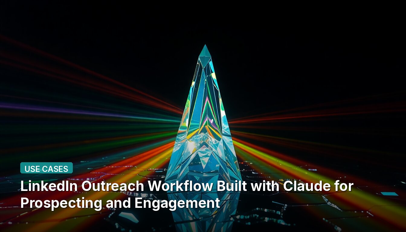 LinkedIn Outreach Workflow Built with Claude for Prospecting and Engagement